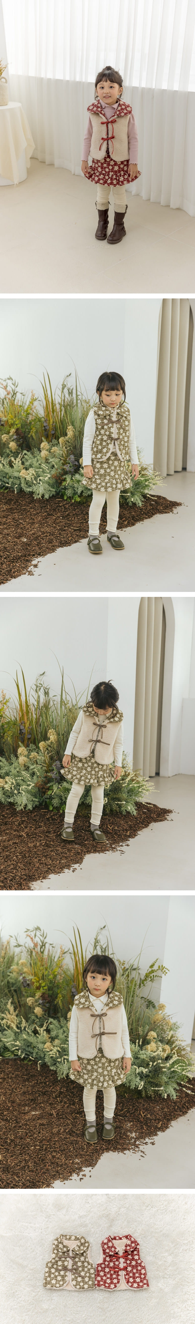 ORANGE MOM - Korean Children Fashion - #Kfashion4kids - Blover Vest