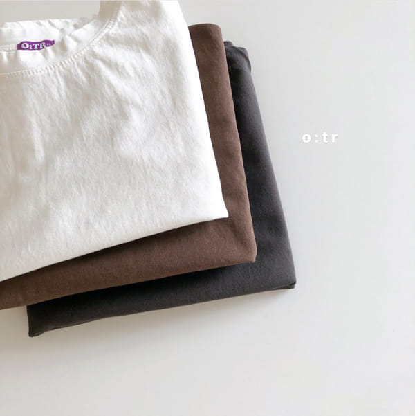 OTR - Korean Children Fashion - #Kfashion4kids - Oreo Long Tee