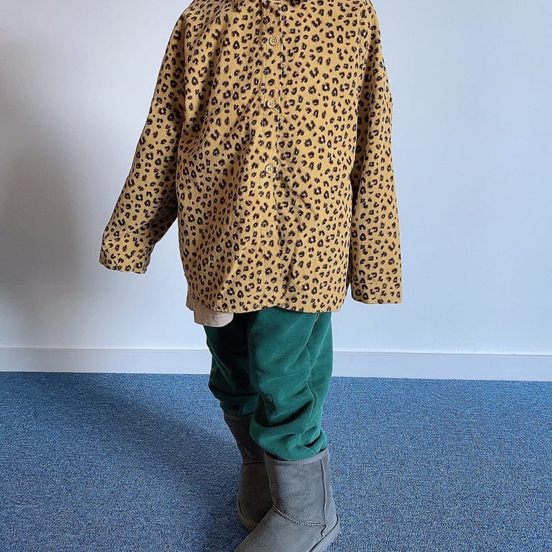 OTR - Korean Children Fashion - #Kfashion4kids - Stemp Fleece Pants - 12