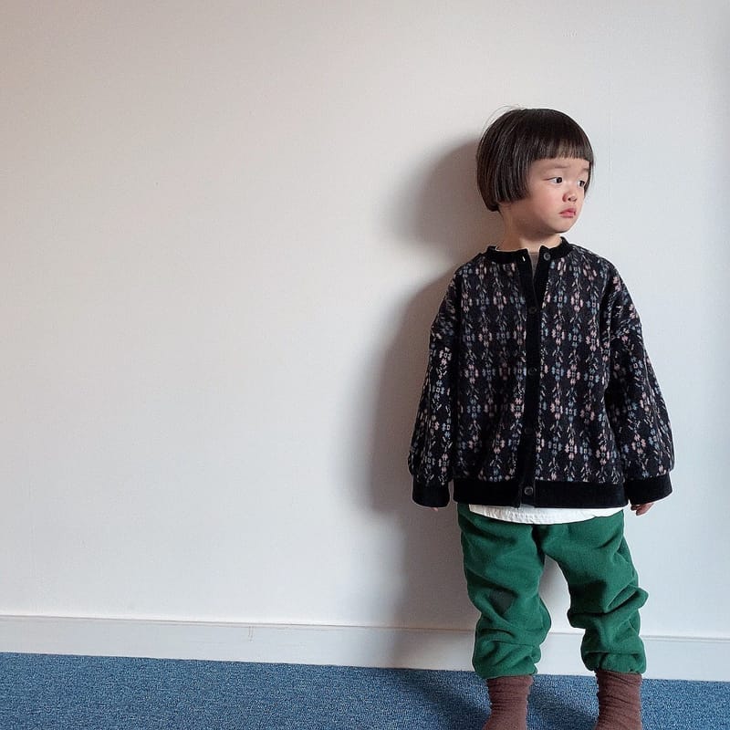 OTR - Korean Children Fashion - #Kfashion4kids - Stemp Fleece Pants - 2