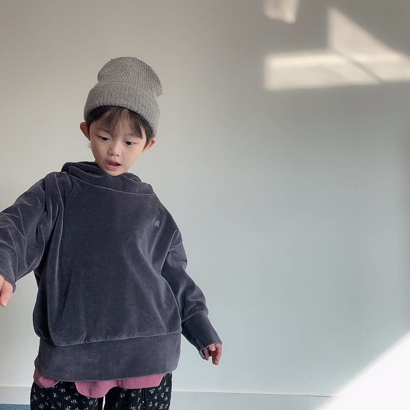OTR - Korean Children Fashion - #Kfashion4kids - PR Veloure Hoody - 5