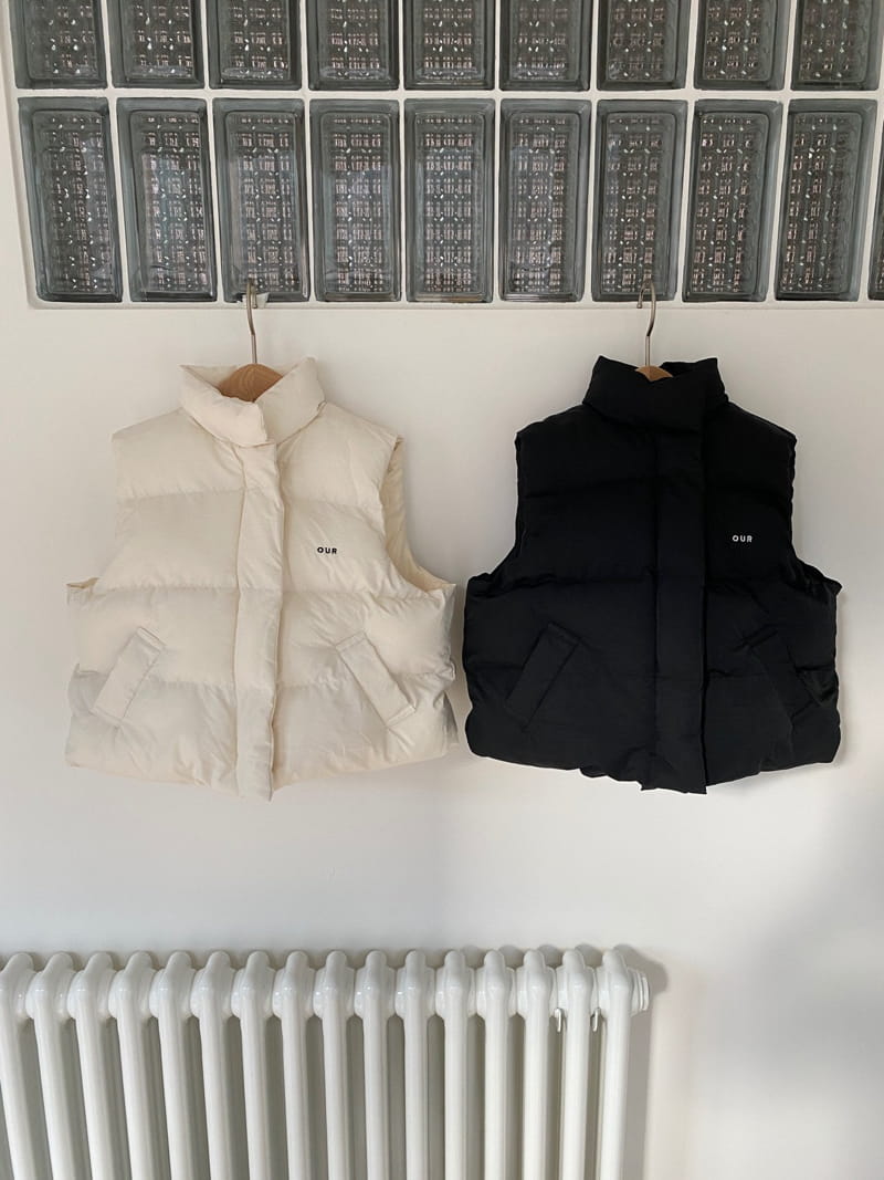OUR - Korean Children Fashion - #Kfashion4kids - Our Padding Vest Jumper - 3
