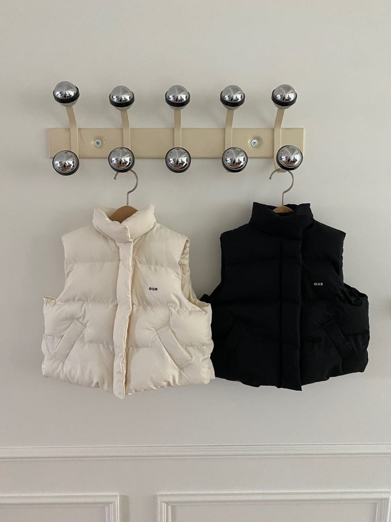 OUR - Korean Children Fashion - #Kfashion4kids - Our Padding Vest Jumper - 4