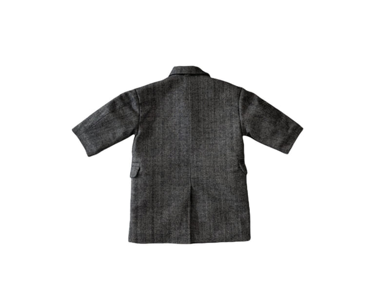 OUR - Korean Children Fashion - #Kfashion4kids - Herringbone Coat - 3