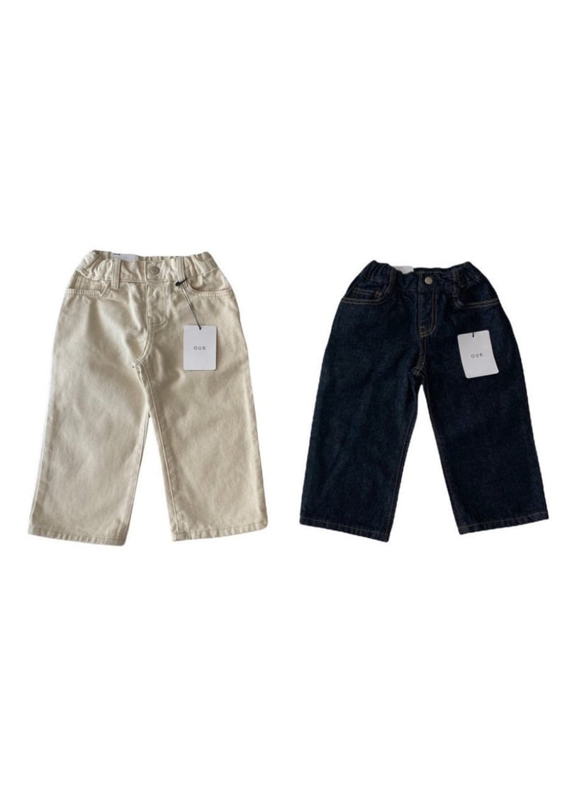OUR - Korean Children Fashion - #Kfashion4kids - Butter Fleece Wide Pants - 2