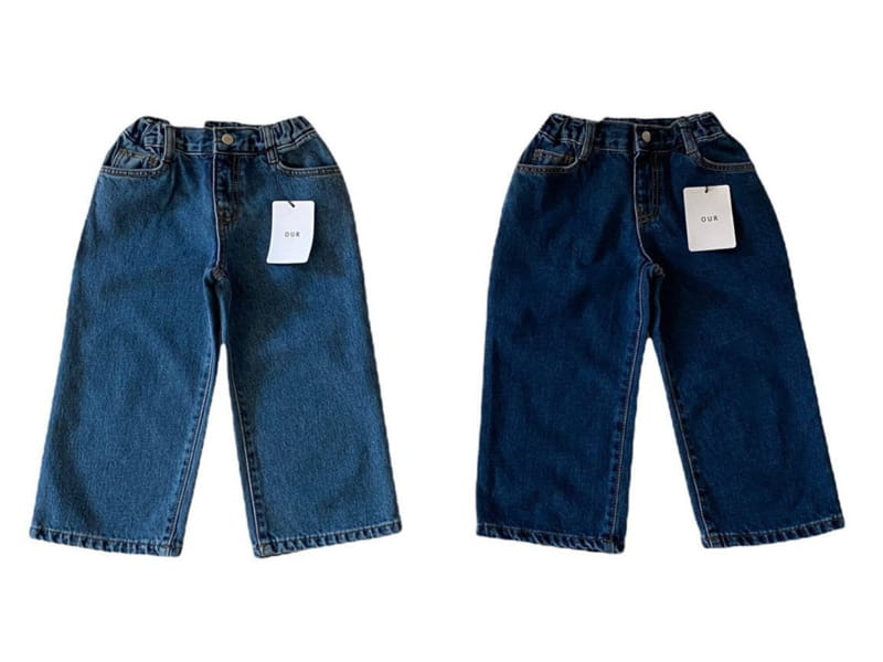 OUR - Korean Children Fashion - #Kfashion4kids - Mom Monday Wide Jeans
