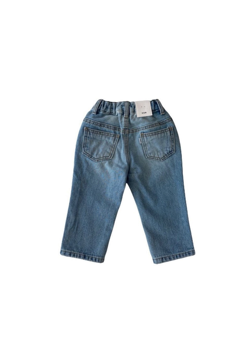 OUR - Korean Children Fashion - #Kfashion4kids - Corn Jeans - 3