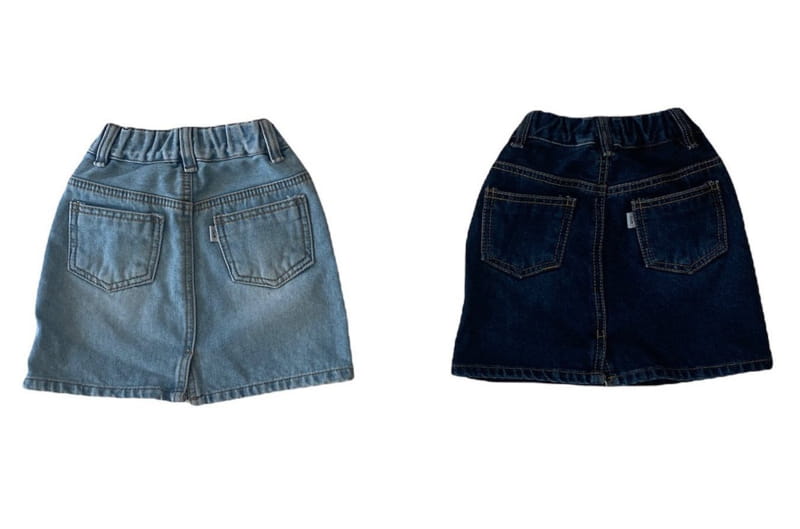 OUR - Korean Children Fashion - #Kfashion4kids - Ness Denim Skirt