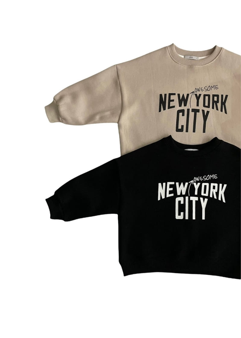 OUR - Korean Children Fashion - #Kfashion4kids - New York Sweatshirt - 2