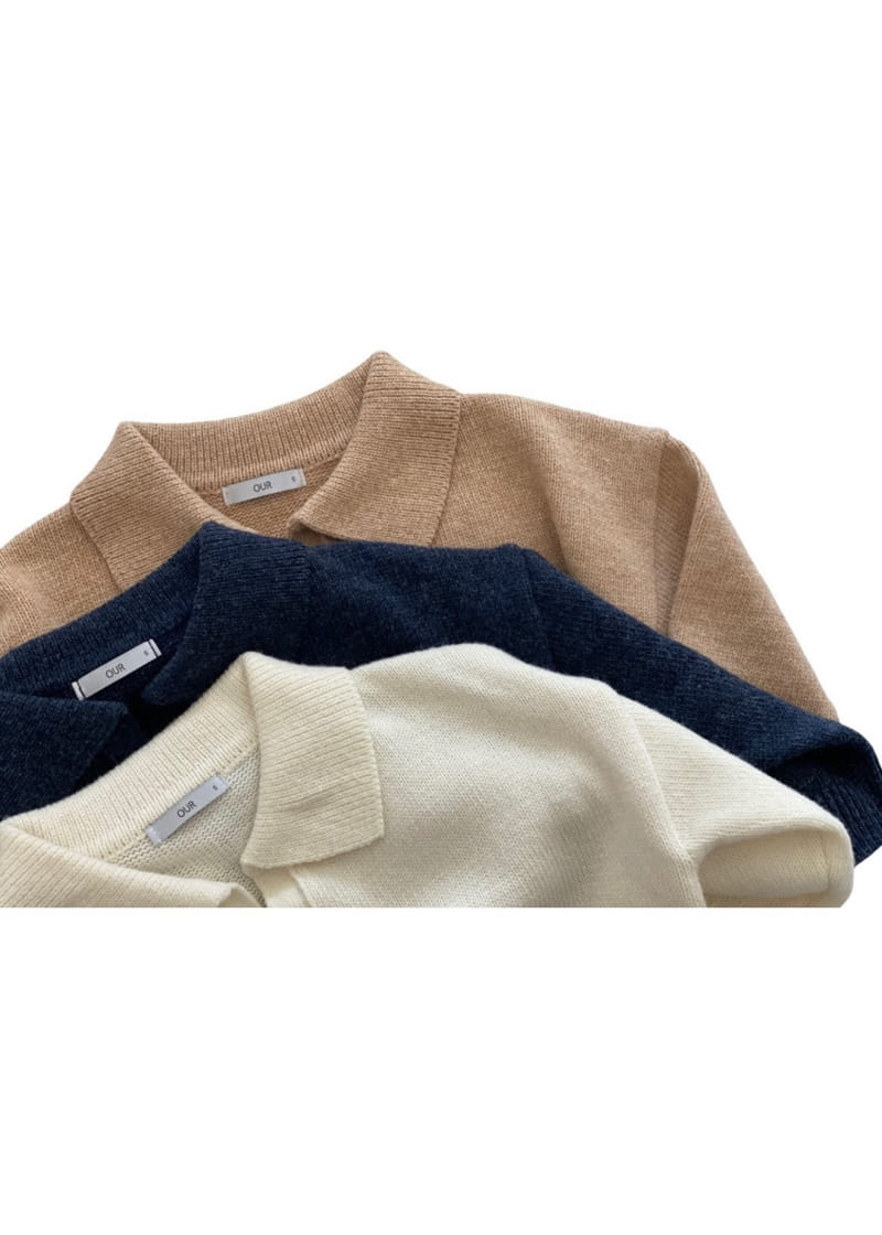OUR - Korean Children Fashion - #Kfashion4kids - Moment Knit Collar - 4