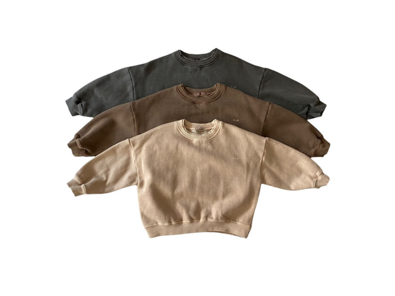 OUR - Korean Children Fashion - #Kfashion4kids - After Paint Double Neck Sweatshirt - 5