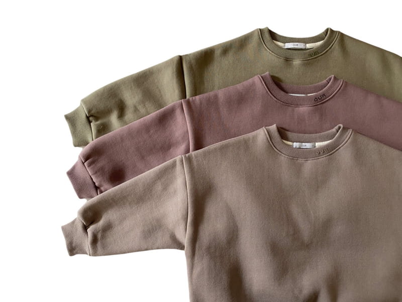 OUR - Korean Children Fashion - #Kfashion4kids - Neck Logo Sweatshirt - 5