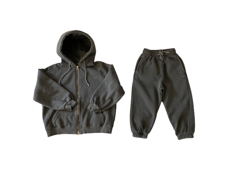 OUR - Korean Children Fashion - #Kfashion4kids - GA Ment Top Bottom Set