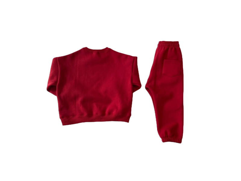 OUR - Korean Children Fashion - #Kfashion4kids - Patch Top Bottom Set