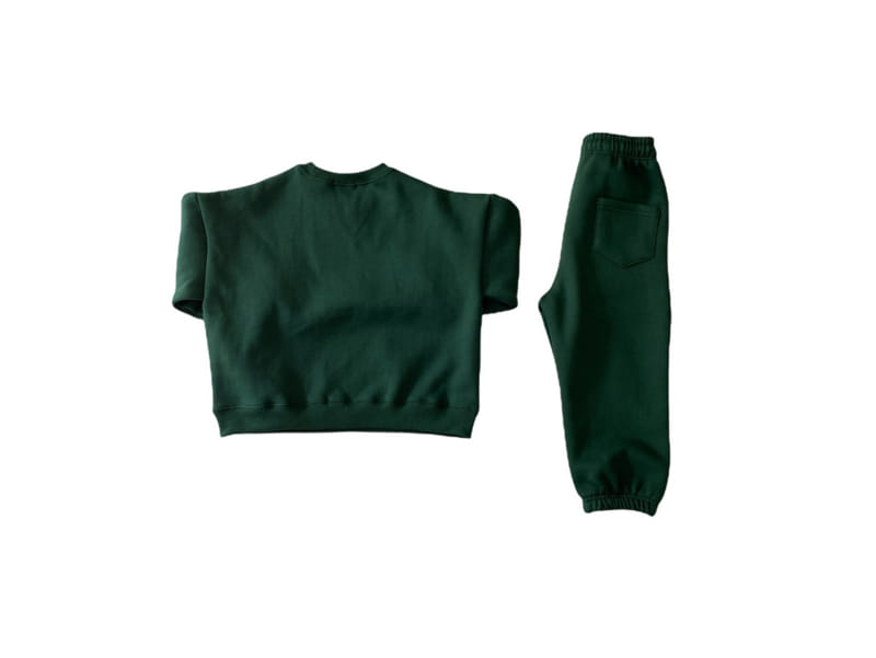 OUR - Korean Children Fashion - #Kfashion4kids - Patch Top Bottom Set - 3