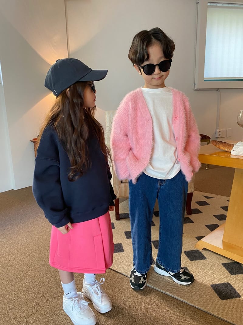 OUR - Korean Children Fashion - #Kfashion4kids - Tery Slit Skirt