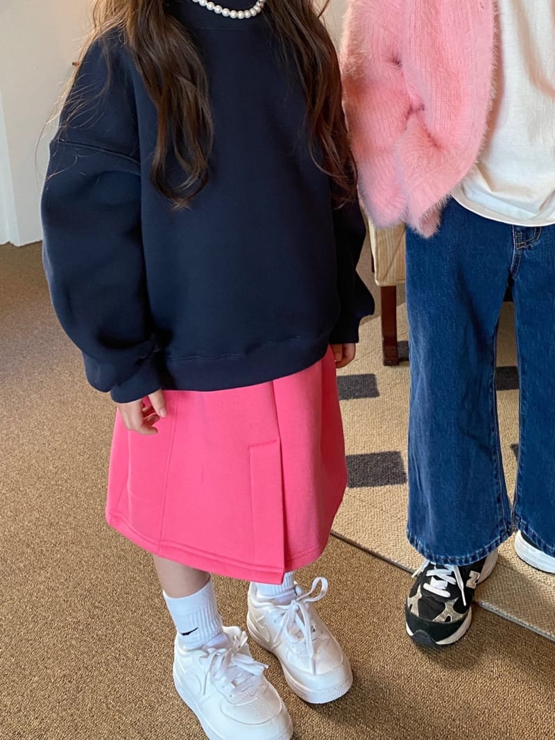 OUR - Korean Children Fashion - #Kfashion4kids - Tery Slit Skirt - 3