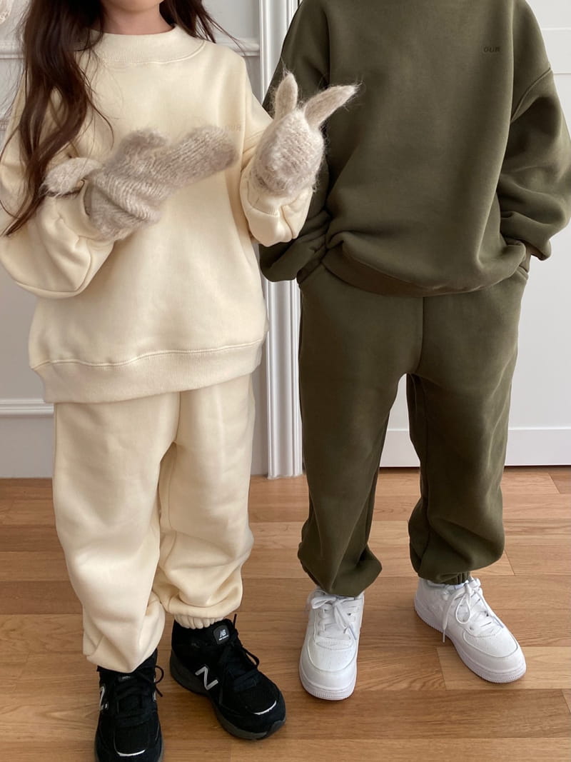OUR - Korean Children Fashion - #Kfashion4kids - Beginning Half Turtleneck Top Bottom Set - 5