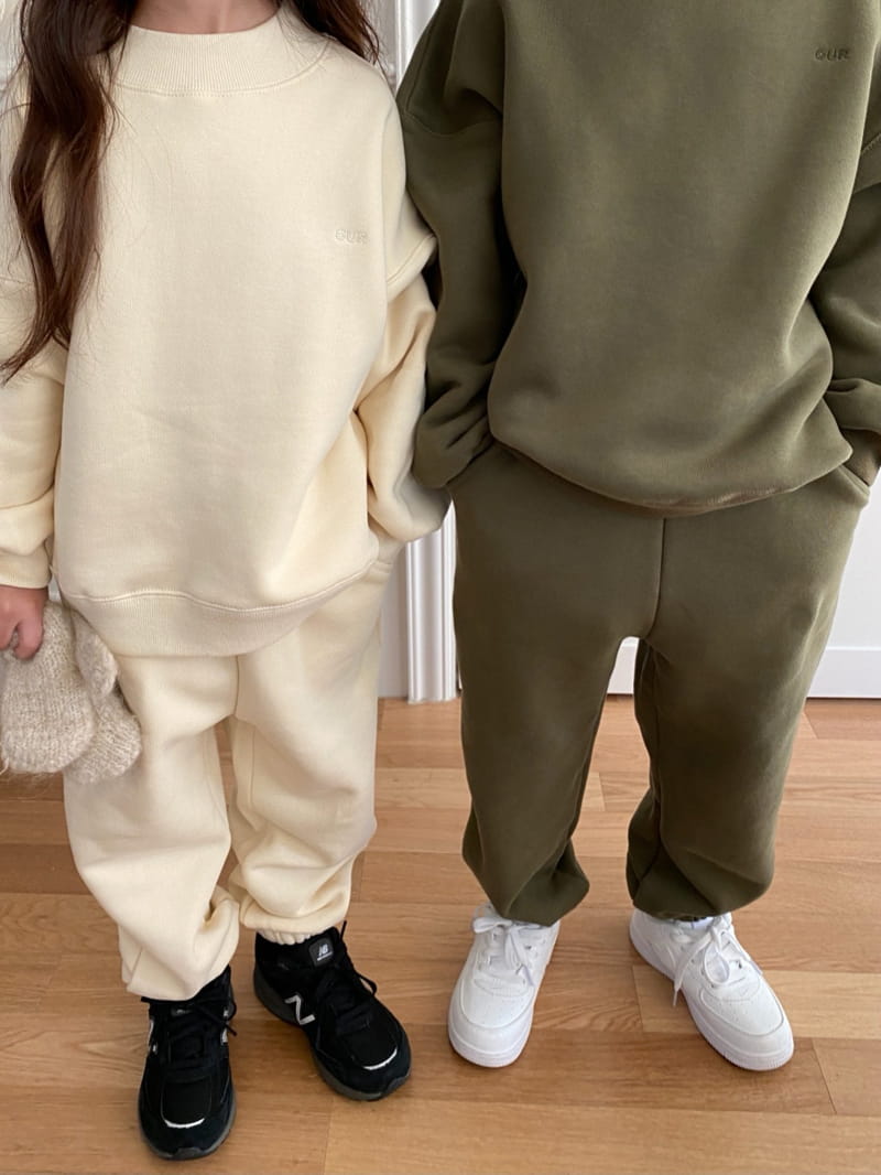 OUR - Korean Children Fashion - #Kfashion4kids - Beginning Half Turtleneck Top Bottom Set - 8