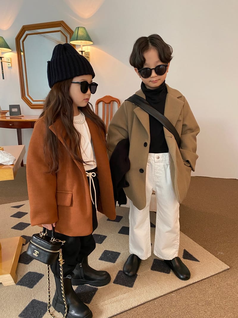 OUR - Korean Children Fashion - #Kfashion4kids - Luvre Coat