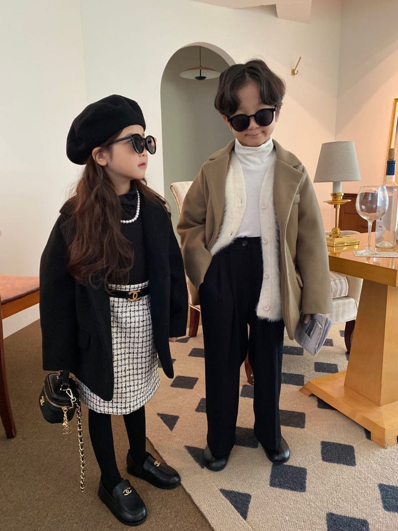 OUR - Korean Children Fashion - #Kfashion4kids - Luvre Coat - 7