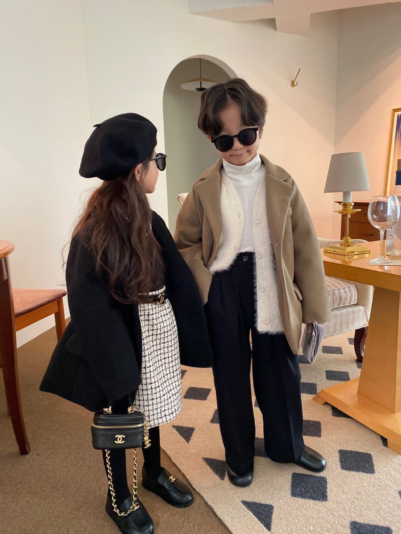 OUR - Korean Children Fashion - #Kfashion4kids - Luvre Coat - 8