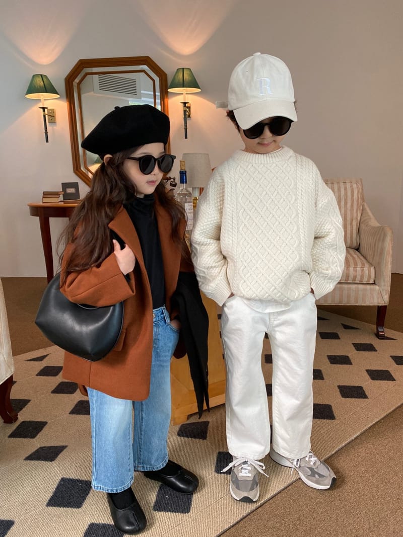 OUR - Korean Children Fashion - #Kfashion4kids - Teist Knit Top