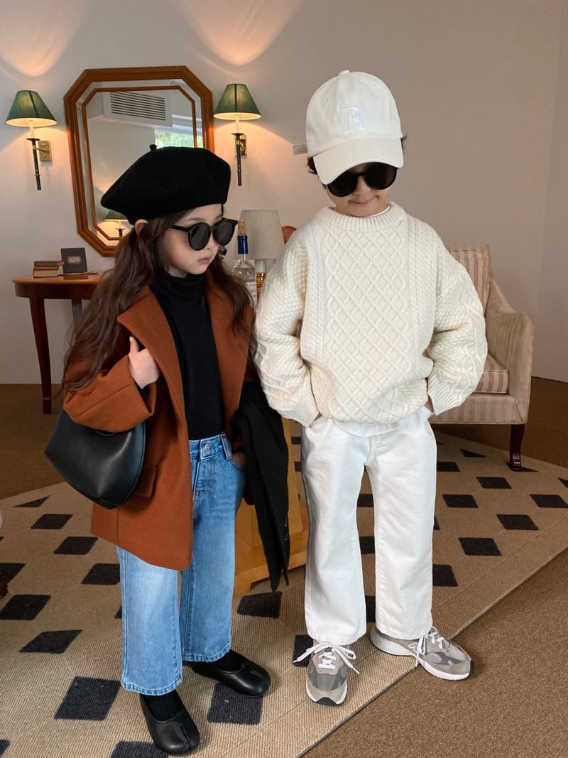 OUR - Korean Children Fashion - #Kfashion4kids - Teist Knit Top - 2
