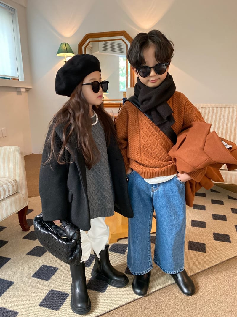 OUR - Korean Children Fashion - #Kfashion4kids - Teist Knit Top - 8