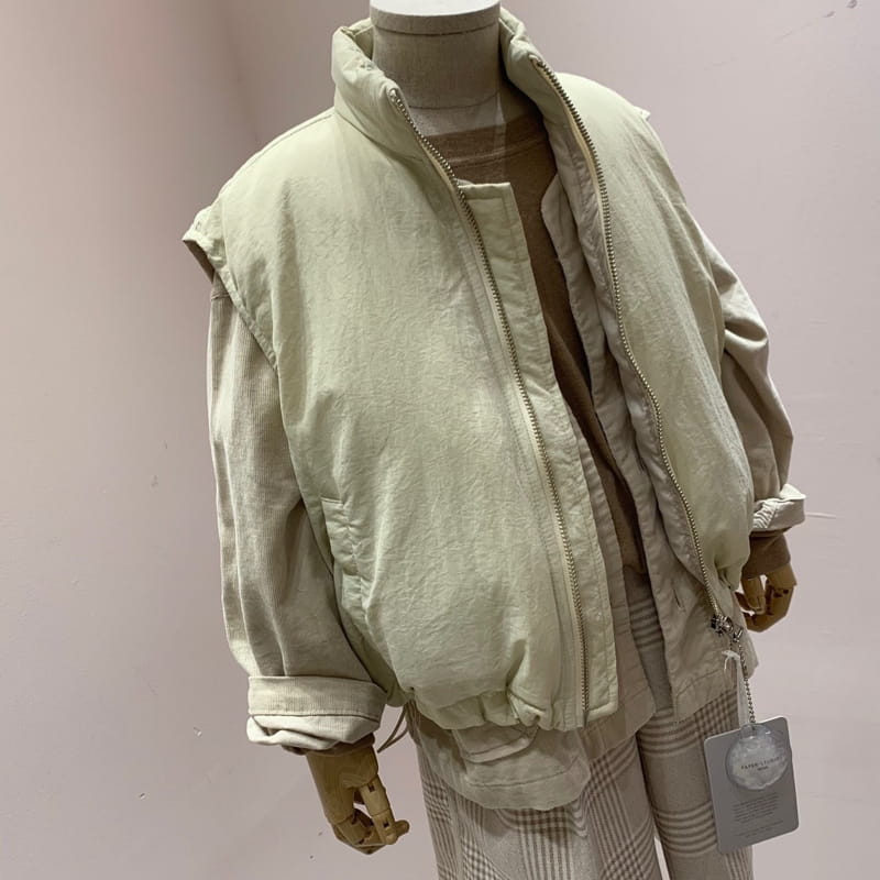 PAPER STUDIOS - Korean Children Fashion - #Kfashion4kids - Loebe Down Vest  - 4