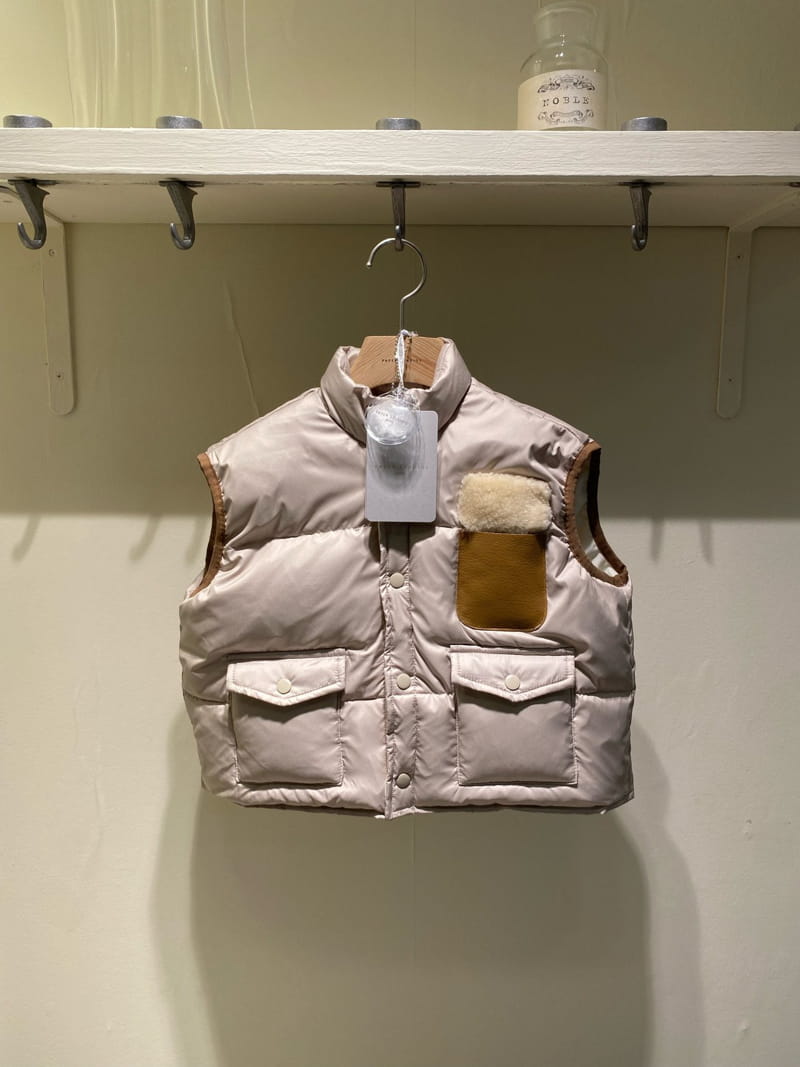 PAPER STUDIOS - Korean Children Fashion - #Kfashion4kids - Fleece Real Vest