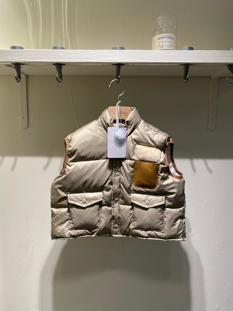 PAPER STUDIOS - Korean Children Fashion - #Kfashion4kids - Fleece Real Vest - 2