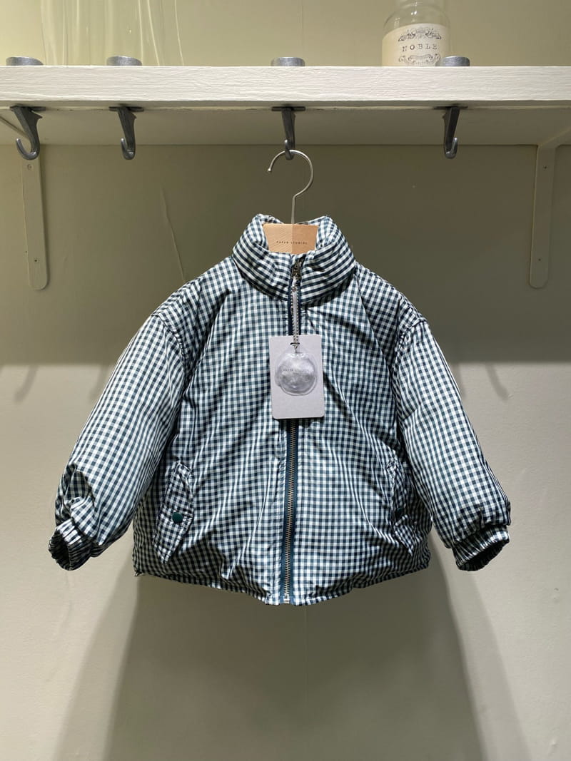 PAPER STUDIOS - Korean Children Fashion - #Kfashion4kids - Legacy Check Down Jumper - 2