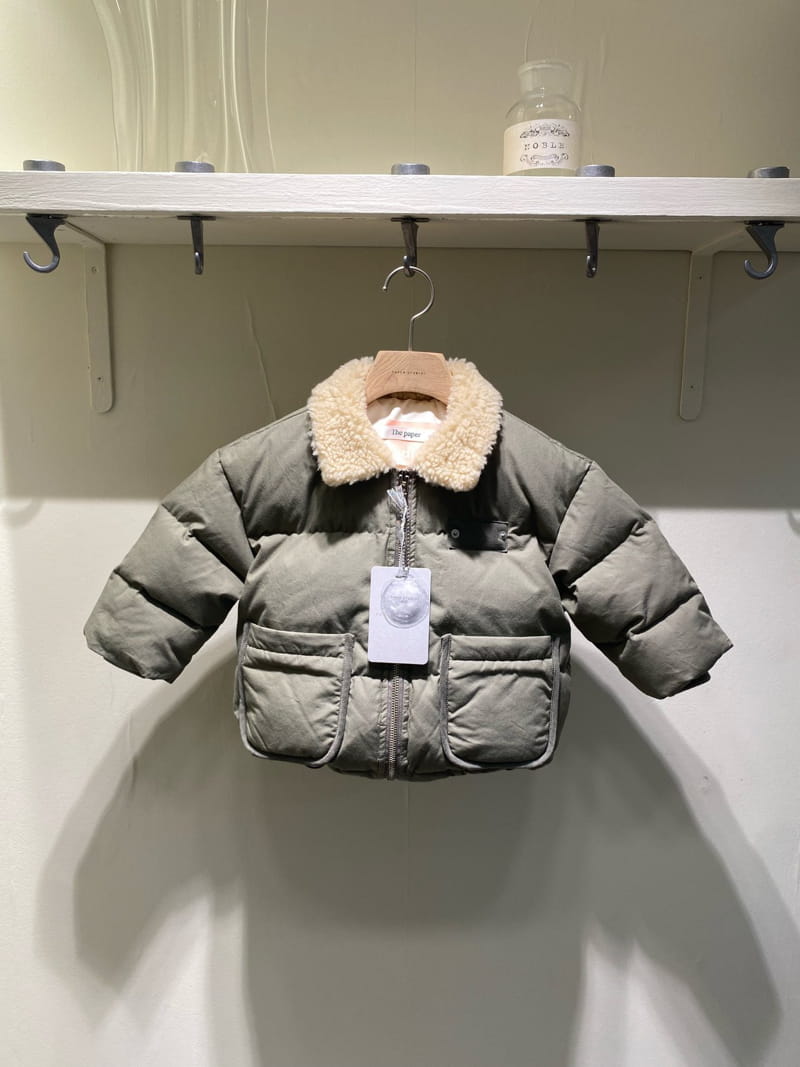 PAPER STUDIOS - Korean Children Fashion - #Kfashion4kids - Comde Fleece Down - 3