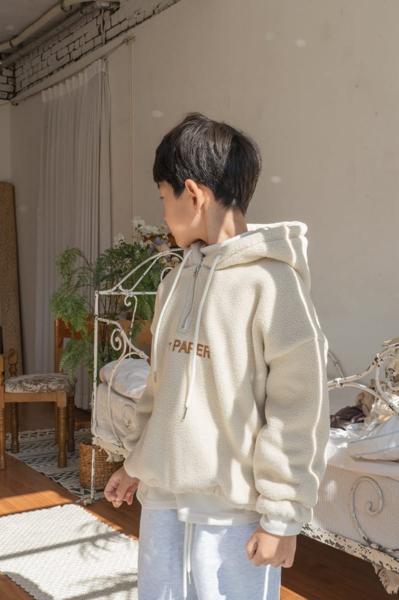 PAPER STUDIOS - Korean Children Fashion - #Kfashion4kids - Embroidery Zip-up Hoody - 6