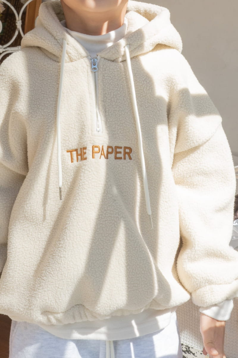PAPER STUDIOS - Korean Children Fashion - #Kfashion4kids - Embroidery Zip-up Hoody - 8