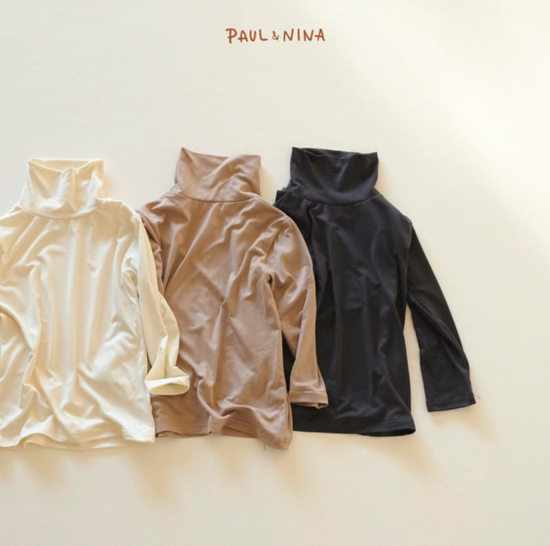 PAUL & NINA - Korean Children Fashion - #Kfashion4kids - Heat Turtleneck - 2