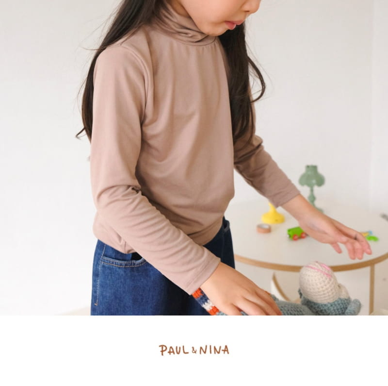 PAUL & NINA - Korean Children Fashion - #Kfashion4kids - Heat Turtleneck - 4
