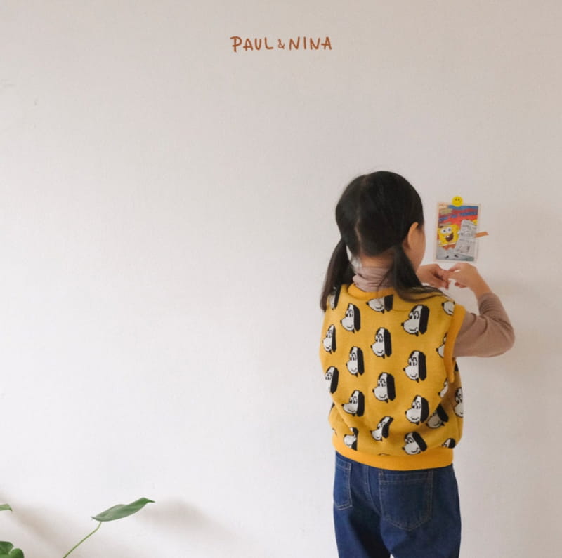 PAUL & NINA - Korean Children Fashion - #Kfashion4kids - Puppy Strawberry Vest - 10