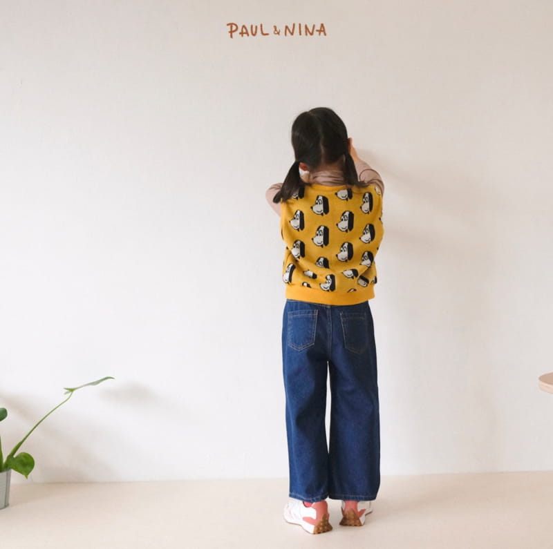 PAUL & NINA - Korean Children Fashion - #Kfashion4kids - Wide Inner Jeans - 4