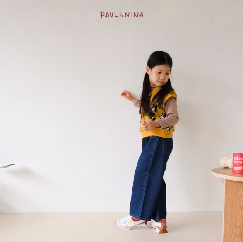 PAUL & NINA - Korean Children Fashion - #Kfashion4kids - Wide Inner Jeans - 7