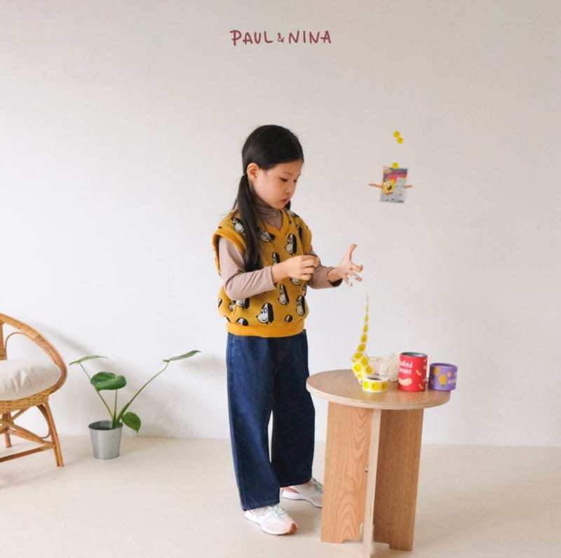PAUL & NINA - Korean Children Fashion - #Kfashion4kids - Wide Inner Jeans - 9