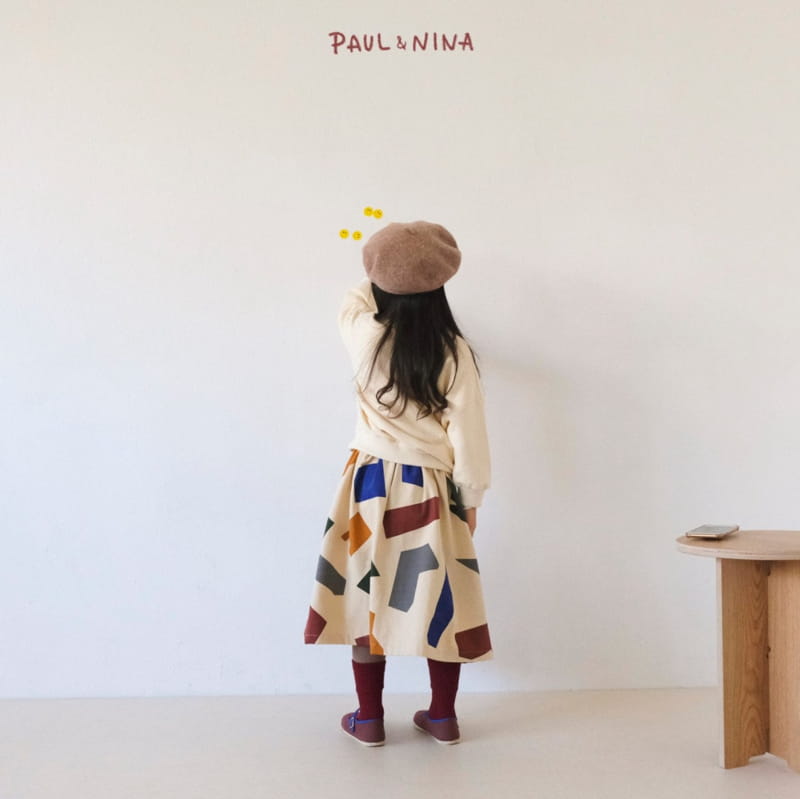 PAUL & NINA - Korean Children Fashion - #Kfashion4kids - Mosaic Skirt - 3