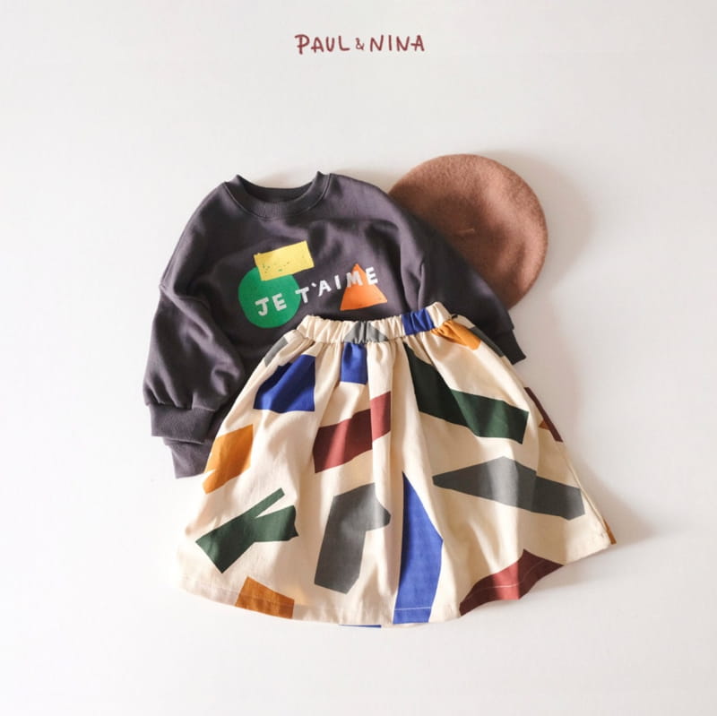 PAUL & NINA - Korean Children Fashion - #Kfashion4kids - Mosaic Skirt - 4
