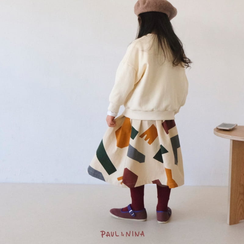 PAUL & NINA - Korean Children Fashion - #Kfashion4kids - Mosaic Skirt - 5