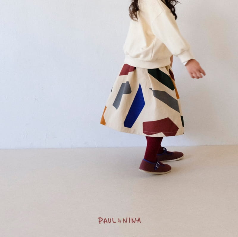 PAUL & NINA - Korean Children Fashion - #Kfashion4kids - Mosaic Skirt - 9