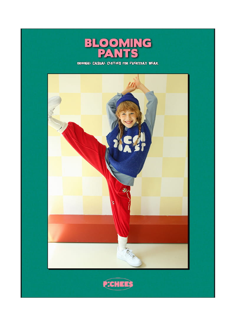 PEACH-CREAM - Korean Children Fashion - #Kfashion4kids - Blooming Pants