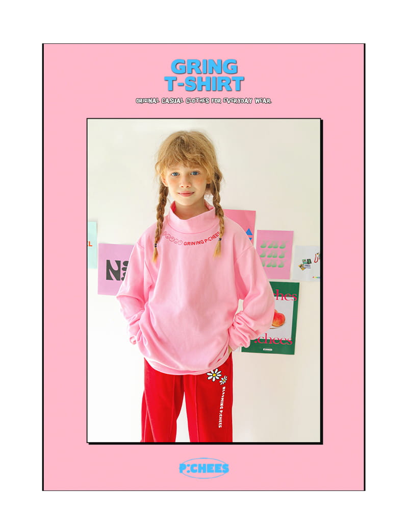 PEACH-CREAM - Korean Children Fashion - #Kfashion4kids - Gring Tee