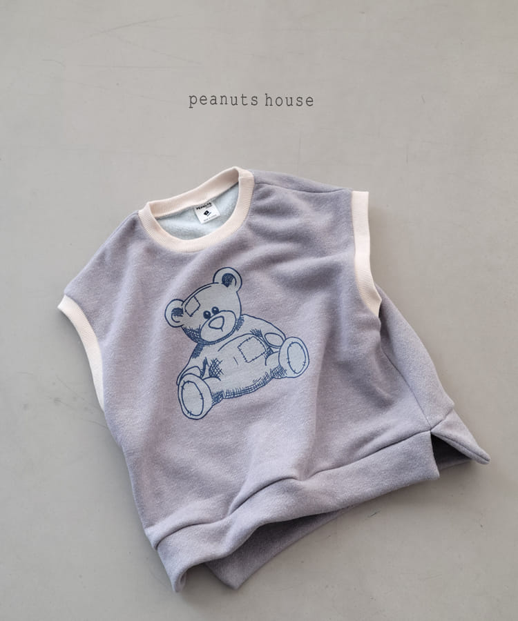 PEANUTS - Korean Children Fashion - #Kfashion4kids - Bear Vest - 2