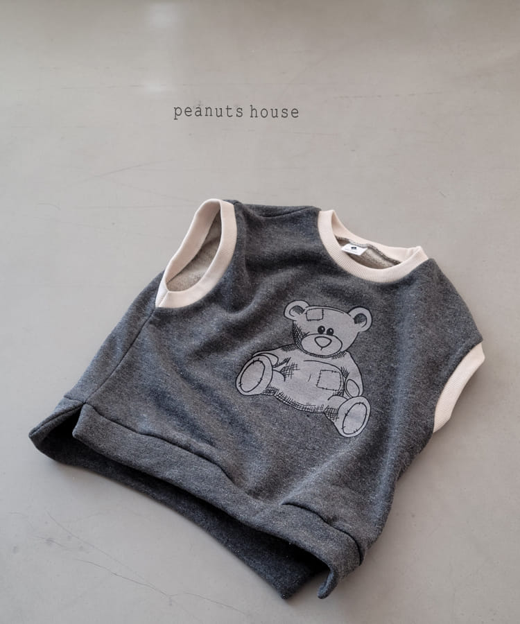 PEANUTS - Korean Children Fashion - #Kfashion4kids - Bear Vest - 4